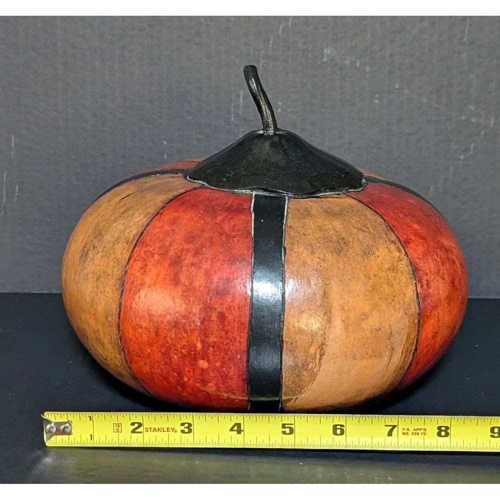 Contemporary Basket Fillers for Lrg‎ Basket Set of Three Large Gourd & Two Orbs